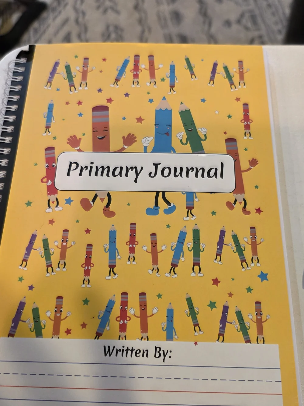 Primary Journal K-2 Spiral Notebook - 3 Pack Pick Your Colors
